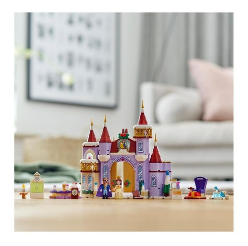 Lego Disney Celebracao De Inverno No Castelo Da Bela 43180