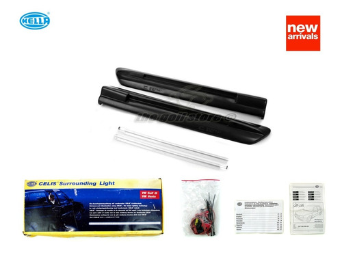 Set De Estribos Iluminados Led Hella Celis Golf & Jetta Mk3 (Usado)