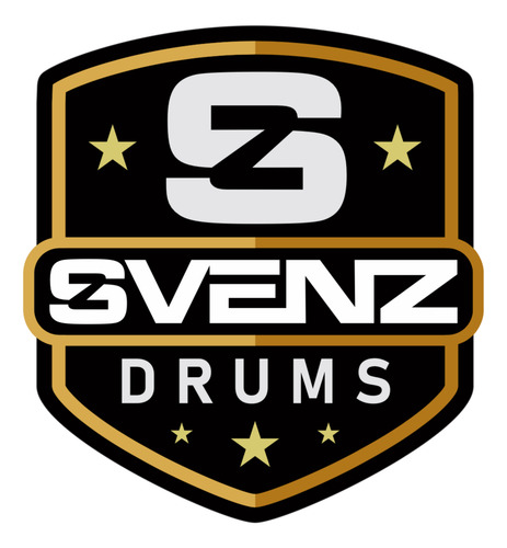 Batería Profesional Svenz Live Concert Lcx-6 / Set Bombo 22