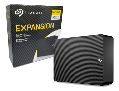 Hd Externo Seagate Expansion 16tb Usb 3.0 Stkp16000400 16.000gb Com Fonte Pc Notebook Videogame 