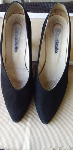 Zapatos Usado Mujer Nº 39 Negro De Vestir Taco Alto Novuk