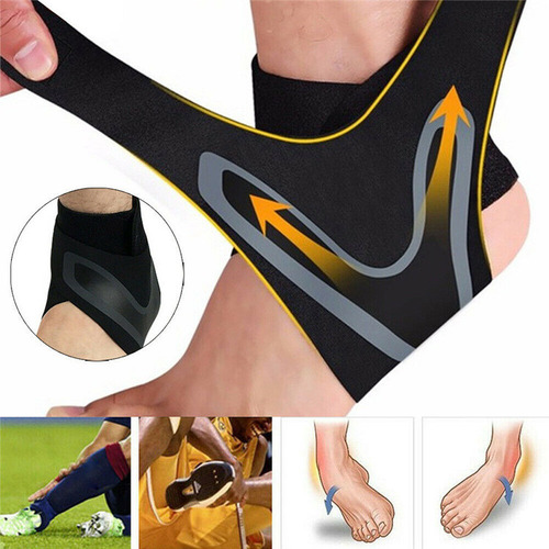 Soporte De Tobillo Fino Presurizado Para Hombre Y Mujer, 2 U