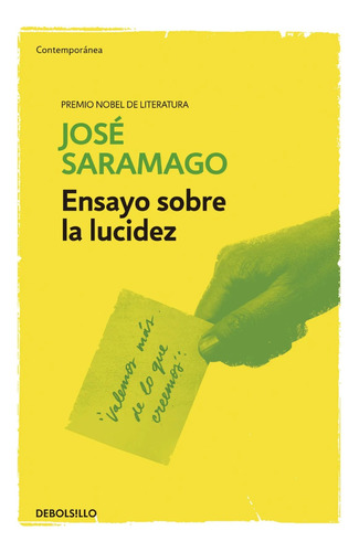 Ensayo Sobre La Lucidez - José Saramago - Debolsillo