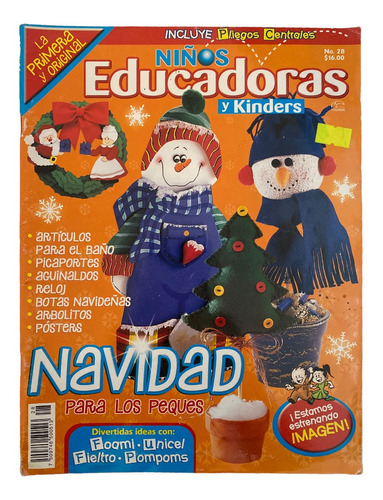 Revista Niños Educadoras Y Kinders #28 Navidad Peques 2002