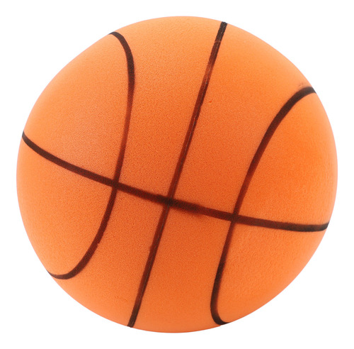 Pu De Basquete Silencioso Orange Quiet Ball Altamente Elásti