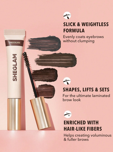 Gel Para Cejas Con Color Sheglam Hold 'em Up