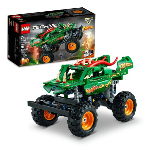 Kit Lego Technic 42149 Monster Jam Dragon (217 Piezas) 217