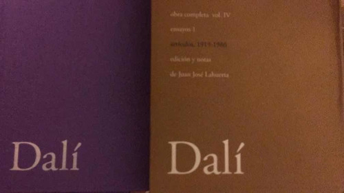 Salvador Dalí: Obra Completa Ensayos 1 Y 2