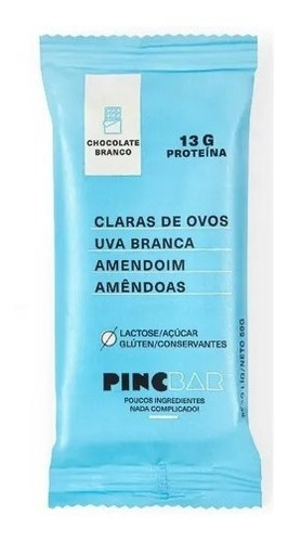 Pincbar Barra De Proteína Chocolate Bco 01 Unid 50g