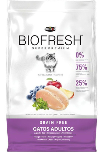 Biofresh Super Premium Para Gato Adulto Pollo 7.5 L&h