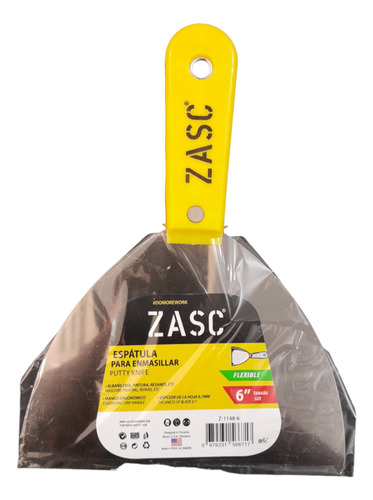 Espatula Mango Plastico De 6  Marca Zacs