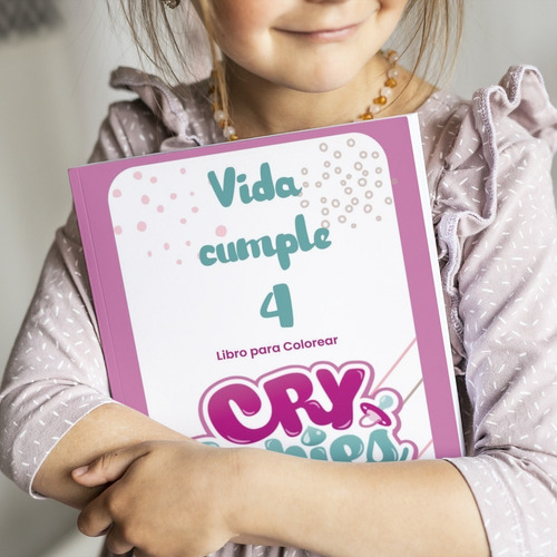 Libro Colorear Personalizado Imprimible Bebes Llorones 