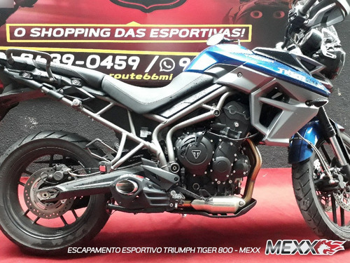 Escapamento Esportivo Triumph Tiger 800 Taylor Mexx Cod.166