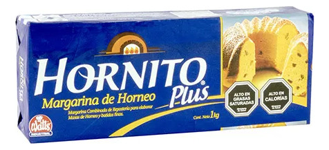 Margarina  De Horneo Hornito Pan1 Kg(1uni) Super