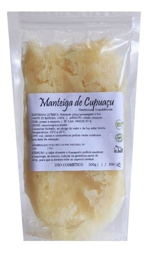 Manteiga De Cupuaçu Pura 300g