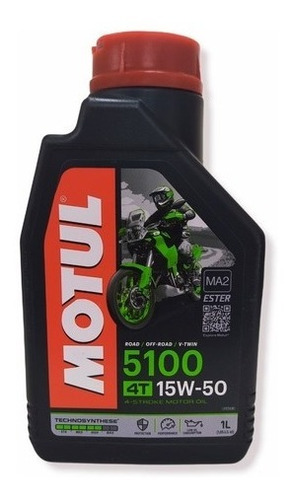 Aceite Motul 5100 15w50 4 Tiempos Semisintetico Somos Tienda