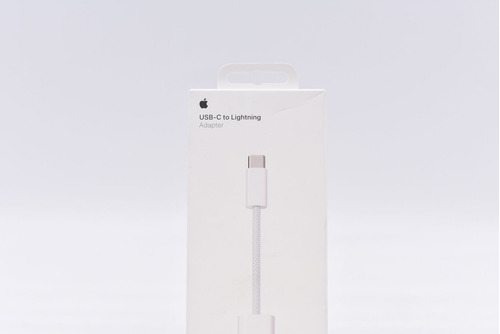 Apple Adaptador Usb-c A Lightning Original En Caja