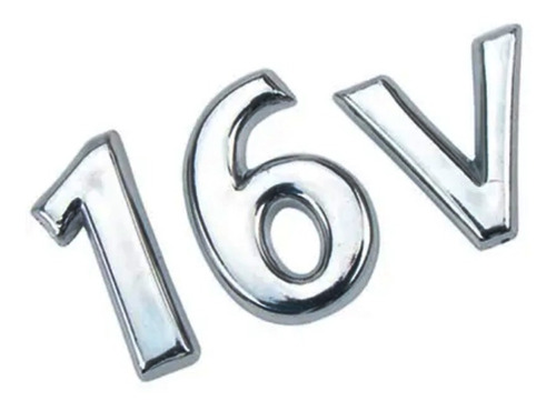 Nome Emblema 16v Ford 97/ Cromado