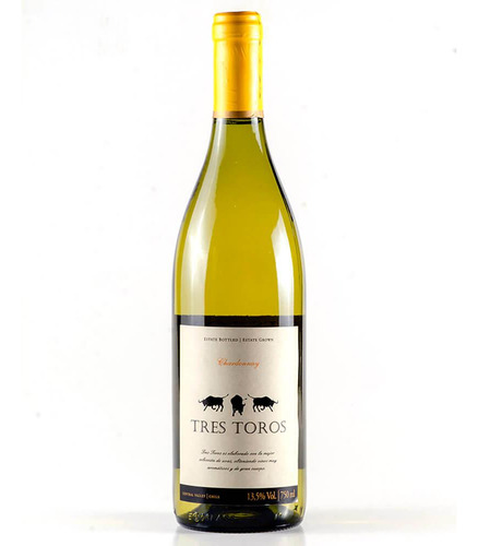 Vinho Branco Seco Chardonay Tres Toros 750 Ml