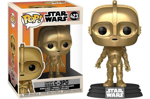 Funko Pop Star Wars Concep Series C-3po 423
