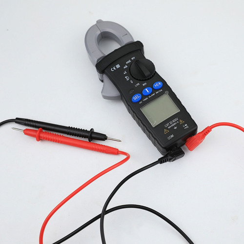 Pinza Amperimétrica Con Botones Retroiluminados, Abrazadera
