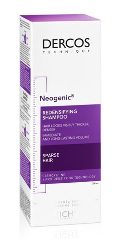 Shampoo Dercos Neogenic 200ml Vichy