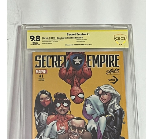 Cómics Secret Empyre #1 (variante De Stan Lee) Cbcs Firmado