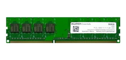 Memoria Ram Mushkin Essentials 4gb 1600mhz Ddr3 Pc 3l