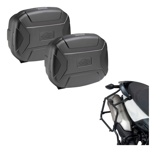 Baules Laterales 35 L Con Soporte Para Suzuki V Strom 650