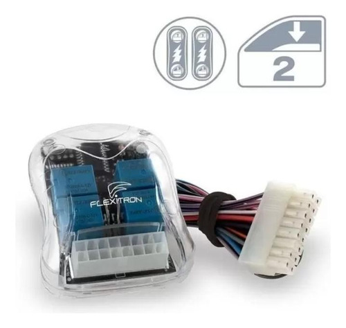 Módulo De Vidro Elétrico 2 Vidros Fdw22 Plus Flexitron