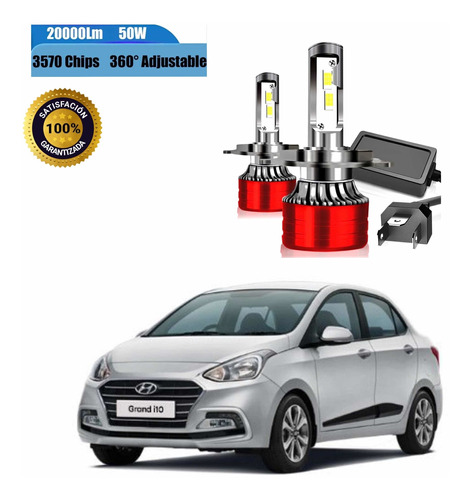 Kit De Led Hyundai Grand I10 2015 Al 2020 Csp Led 3570 F5