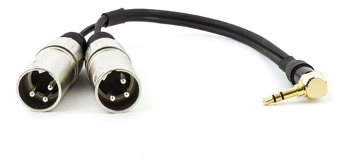 Cabo P2 90° Estereo Para 2 Xlr Macho - 8 Mt