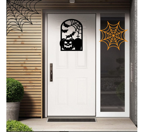 Halloween Decoración Puerta / Pared, Madera Mdf - Creaticut