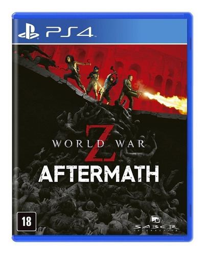 Jogo Midia Fisica Guerra Mundial Z Aftermath Playstation 4