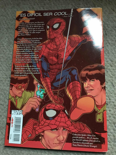 Spiderman Con Grandes Poderes Omnibus Comic Marvel Español (Usado)