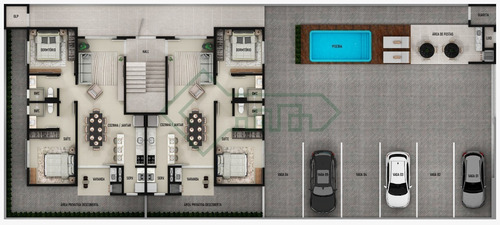 Imagem 11 de 14 de Apartamento 1º Andar | 01 Dormitório + 01 Suíte | 82m² - Sa02272 - 70805280