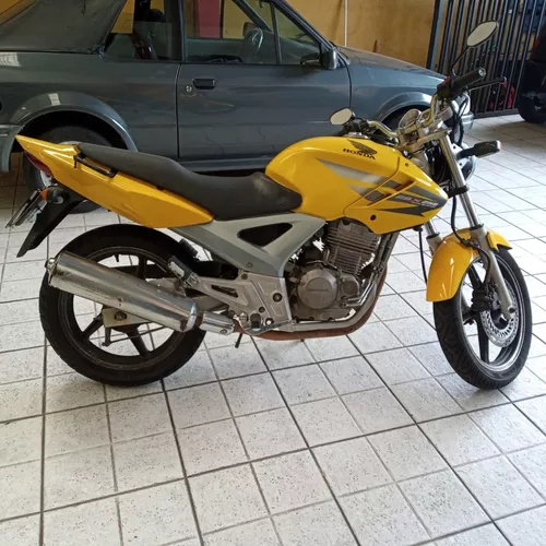 CBX 250 TWISTER 2008 AMARELA - Confianca motos arcos