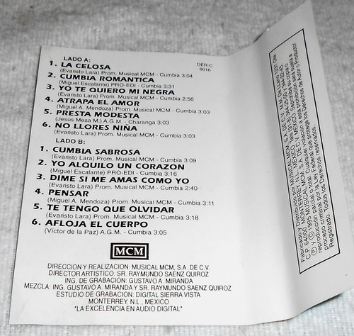 Cassette Grupo Curramba / Curramba (Usado)