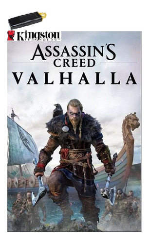Pendrive 64gb - Assassins Creed Valhalla Pc
