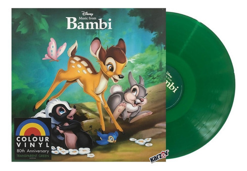 Disney Bambi Ost Soundtrack Vinilo Nuevo Lp