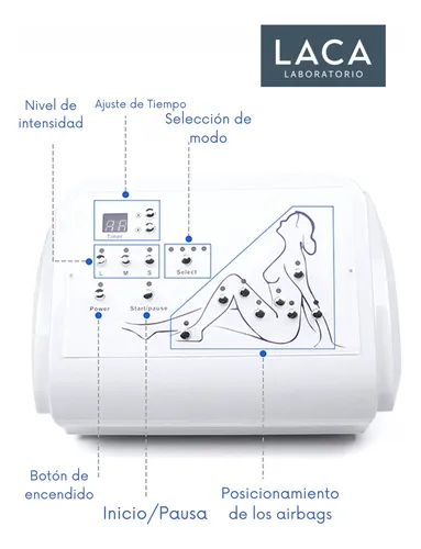 Maquina Presoterapia Secuencial Alto Rendimiento + Curso Uso