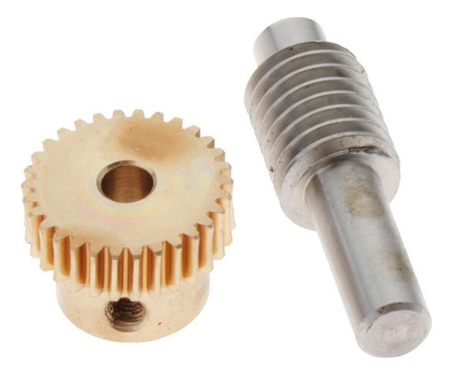 0.5 Modulus Worm Gear De Laton De 20/30/40/50/60 30 Dientes