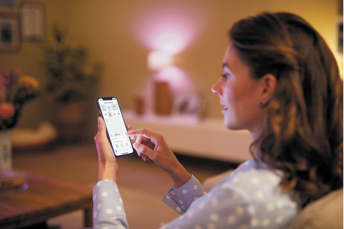Imagen 10 de 10 de Lampara Led Inteligente Philips Wifi Smart Color E27
