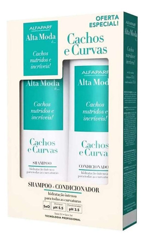  Kit Shampoo E Condicionador Cachos E Curvas Alfaparf