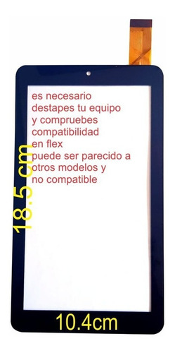 Touch Para Tableta Aoc_ Ekt - Techpad 7 Pulgadas