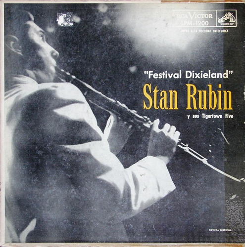 Stan Rubin - Festival Dixieland - Lp Viinilo Año 1956 - Jazz
