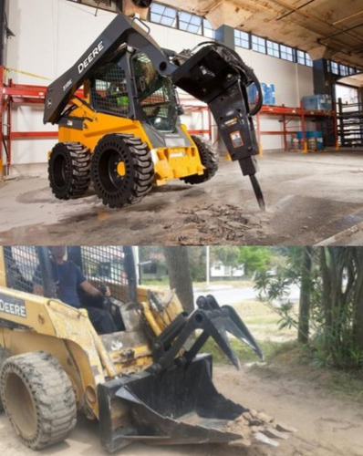 Imagen 2 de 6 de Alquiler Accesorios Maquinaria Bobcat Minicargador Martillo