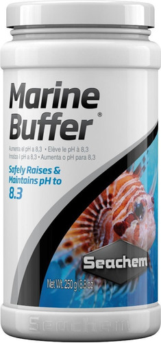 Marine Buffer 250g Aumenta Ph Em 8,3 Aquário Marinho Seachem
