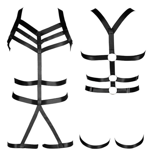 Banssgoth Cinturón De Arnés De Cuerpo Entero Para Hombre ...