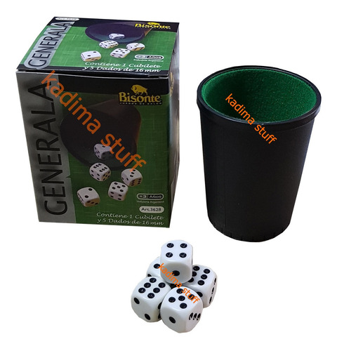 Juego Generala En Caja Original Bisonte